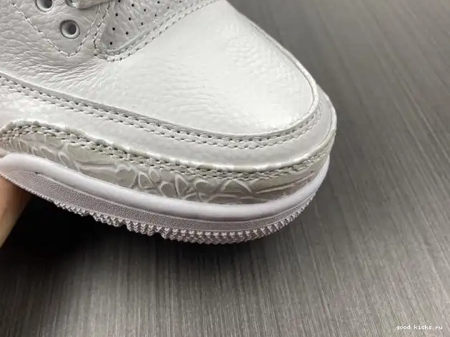 3 PS 'Triple Retro White' Jordan Air 429487-111 0508